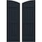 Ekena Millwork Americraft 5-Board (3 Batten) Wood Joined Board-n-Batten Shutters w/Ellipt Top, ARW401BE518X77OBH, PR ARW401BE518X77OBH - alternate 1